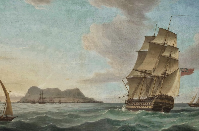 Name:  1820s - Thomas Whitcombe - RN THird rate arr iving at Gibraltar.jpg
Views: 3452
Size:  160.7 KB