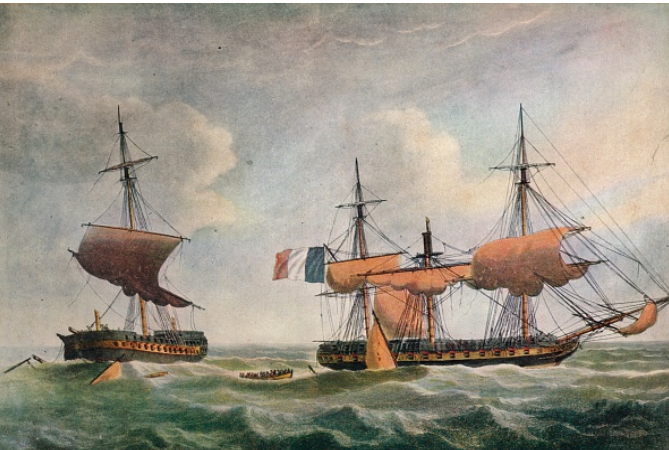 Name:  The French frigate Pimontaise capturing the East Indiaman Warren Hastings.jpg
Views: 754
Size:  73.5 KB