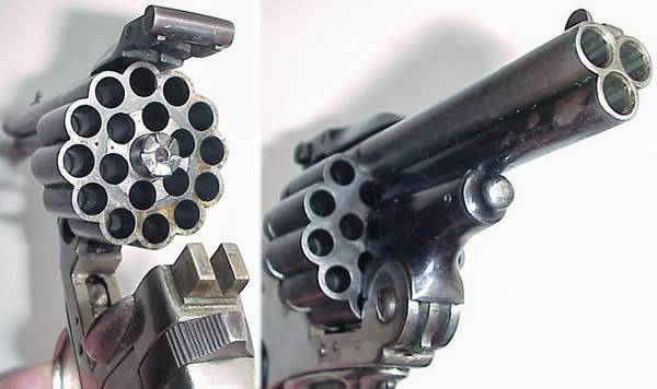 Name:  Triple Barrel 18 shot Revolver.jpg
Views: 6696
Size:  34.7 KB