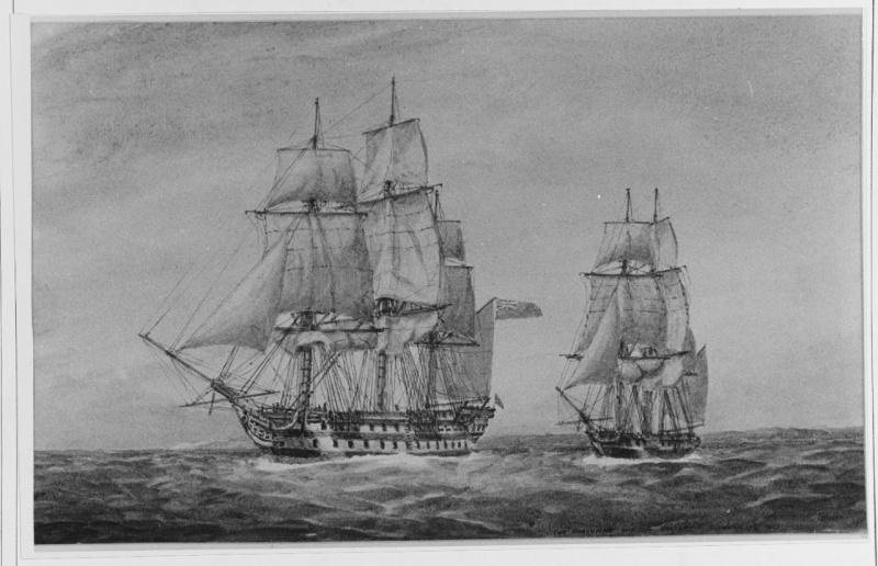 Name:  Valiant and the American ship Porcupine..jpg
Views: 21931
Size:  145.8 KB