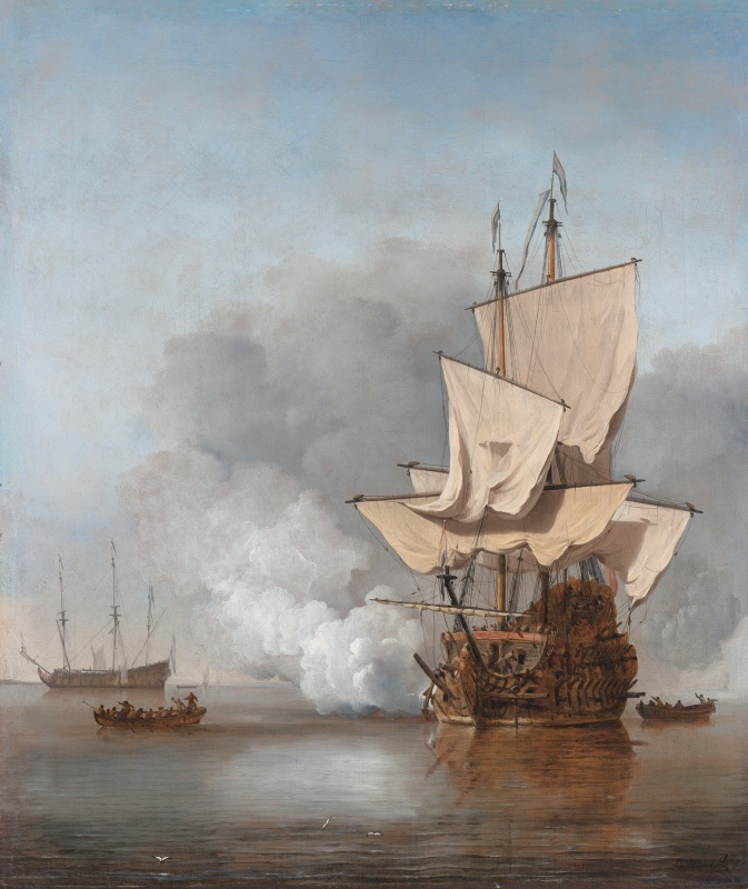 Name:  Het_Kanonschot_-_Canon_fired_(Willem_van_de_Velde_II,_1707).jpg
Views: 283
Size:  166.6 KB